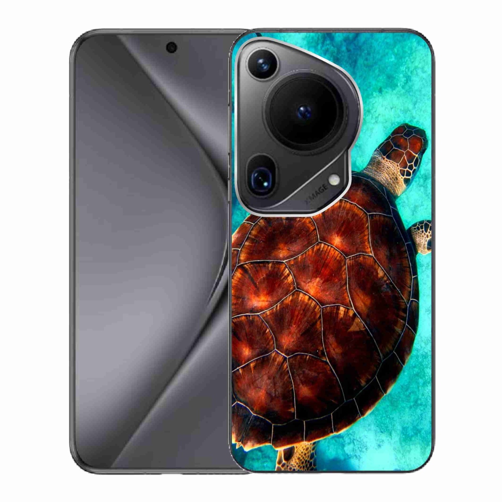Gelový kryt mmCase na Huawei Pura 70 Ultra - želva