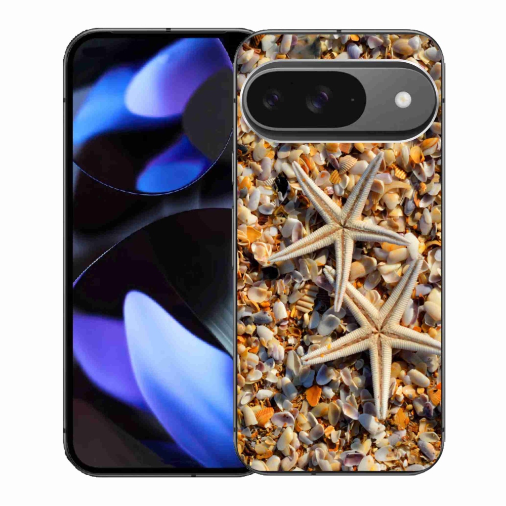 Gelový kryt mmCase na Google Pixel 9/9 Pro - mořské hvězdice