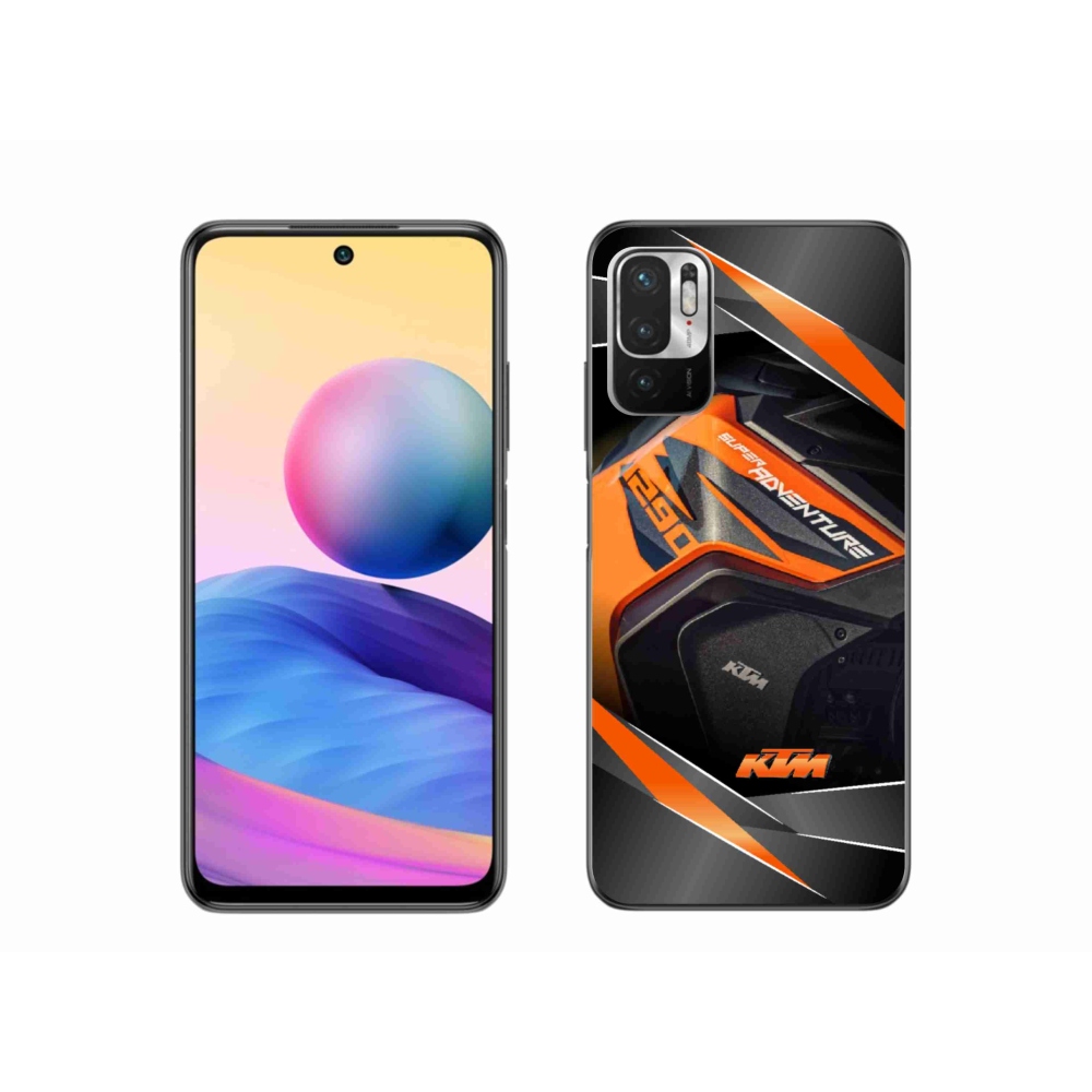 Gelový kryt mmCase na Xiaomi Poco M3 Pro/5G - motorka ktm