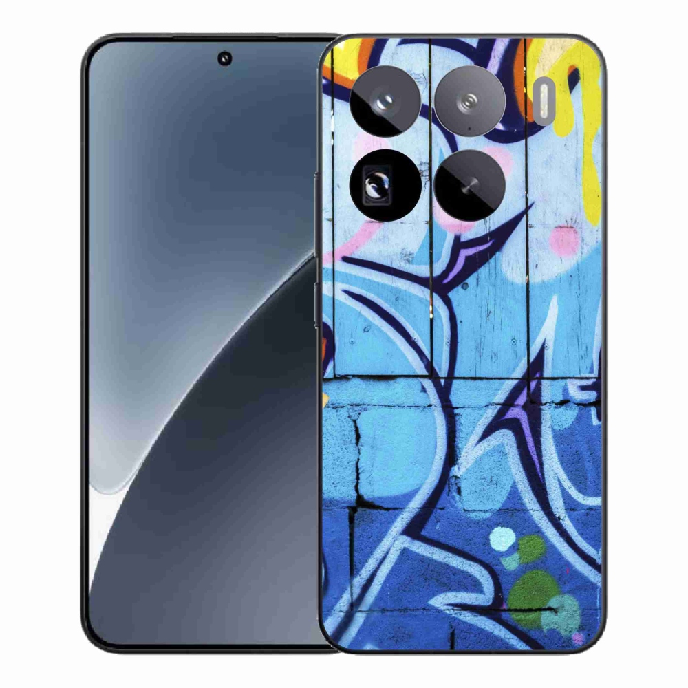 Gelový kryt mmCase na Xiaomi 15 Pro - graffiti