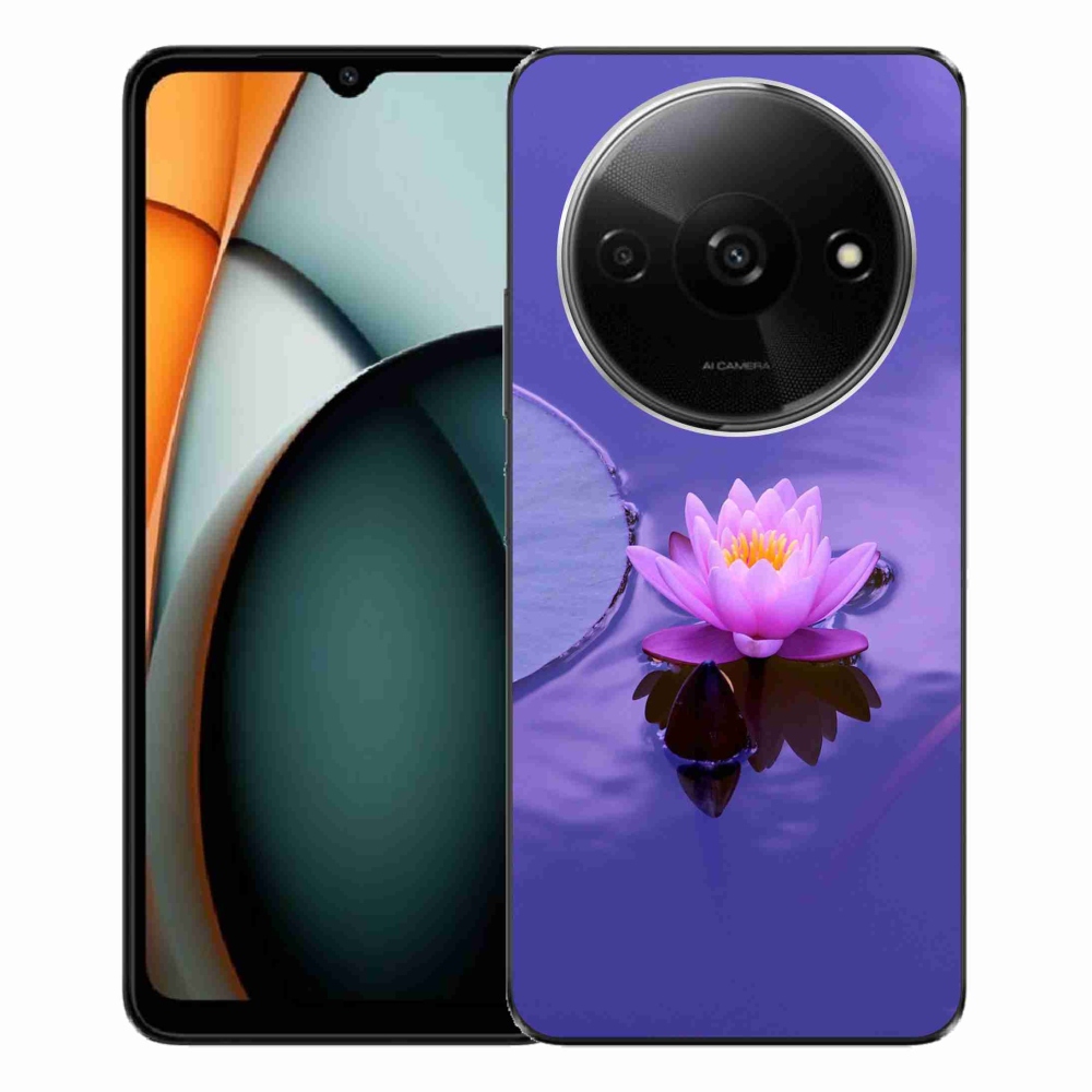 Gelový obal mmCase na Xiaomi Redmi A3 - květ na hladině
