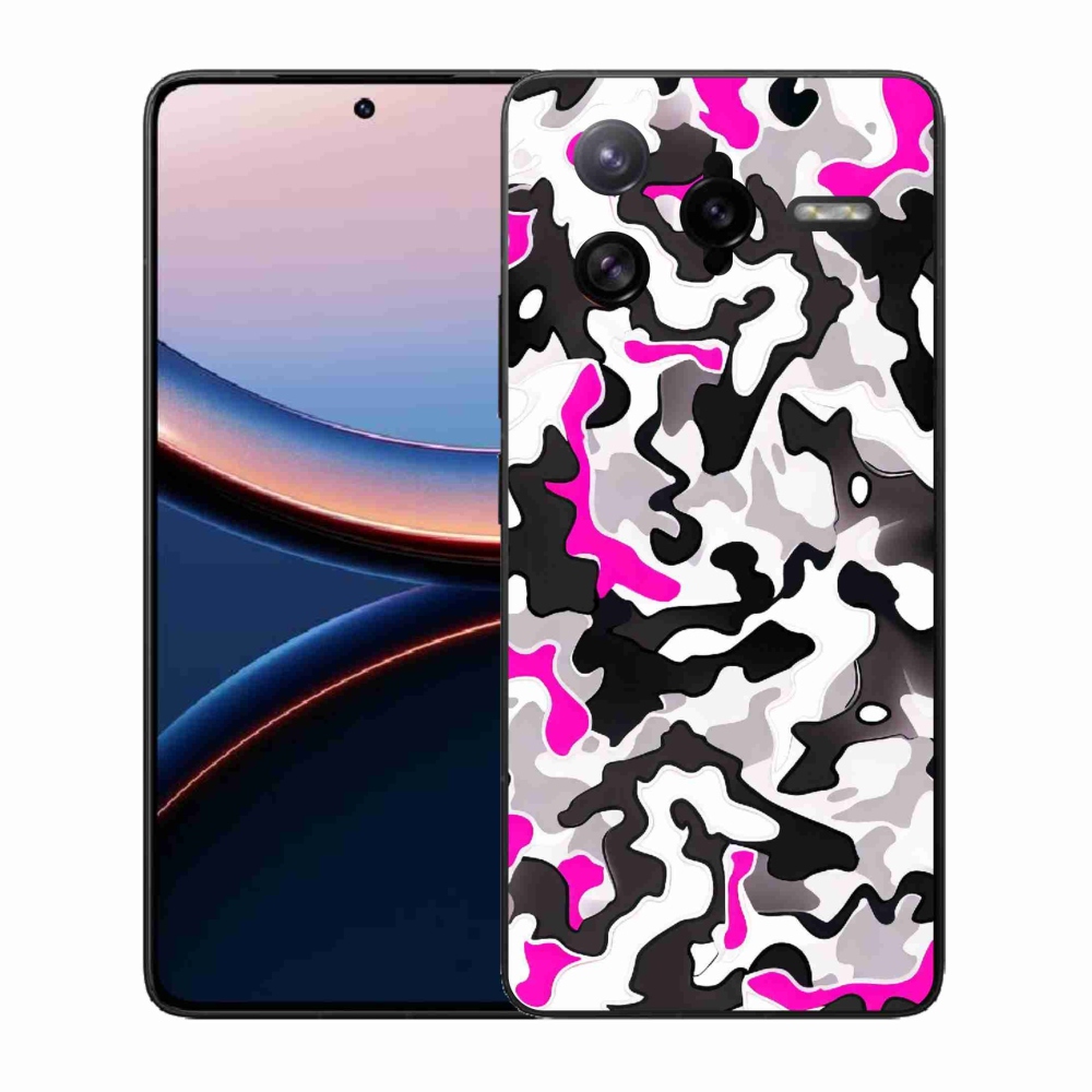 Gelový kryt mmCase na Xiaomi Poco F7 Ultra - maskáčový vzor 5