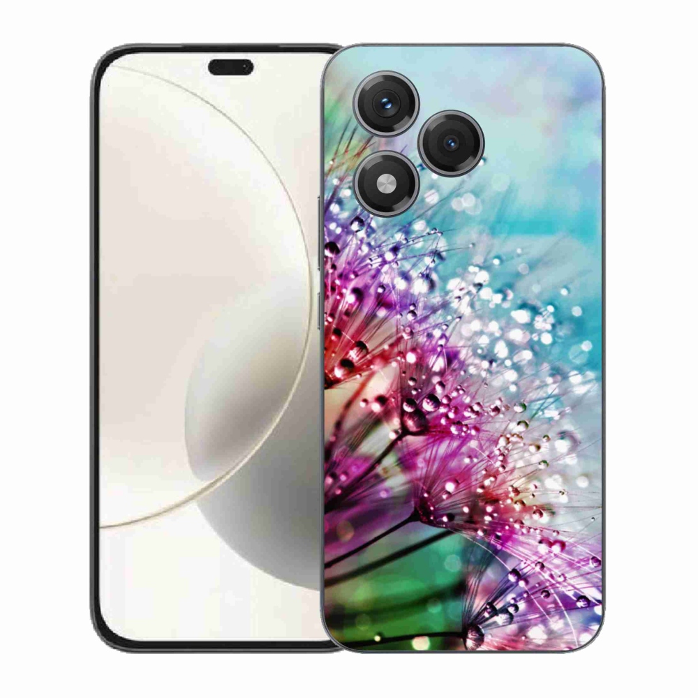 Gelový kryt mmCase na Honor 400 Lite - barevné květy