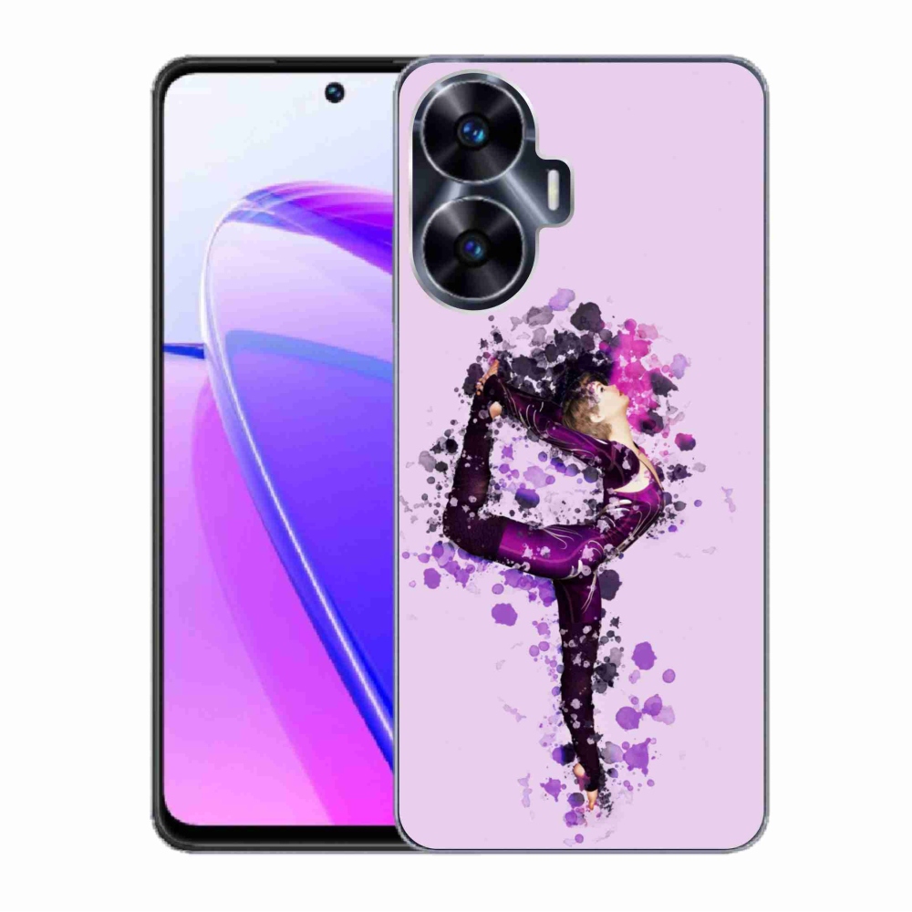 Gelový kryt mmCase na Realme C55 - baletka