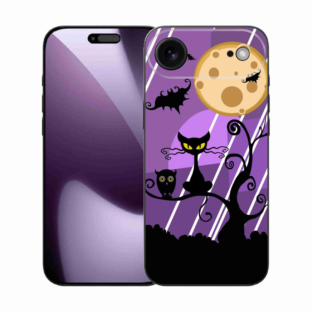 Gelový kryt mmCase na iPhone 17 Air - halloween