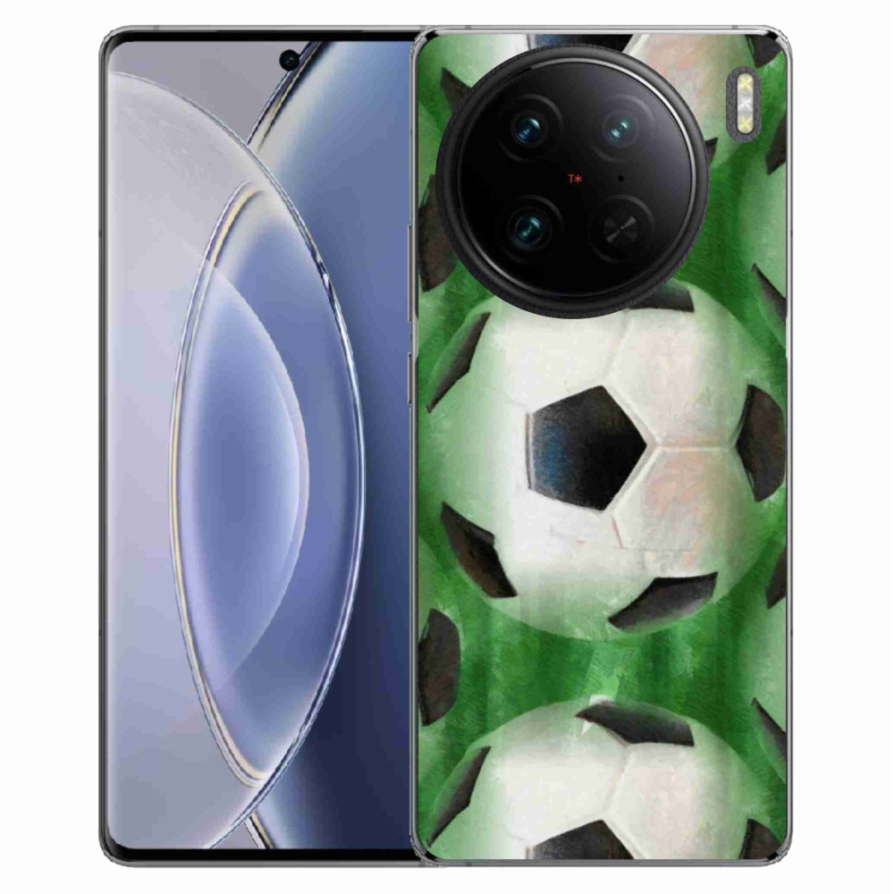 Gelový kryt mmCase na Vivo X90 Pro - fotbalový míč