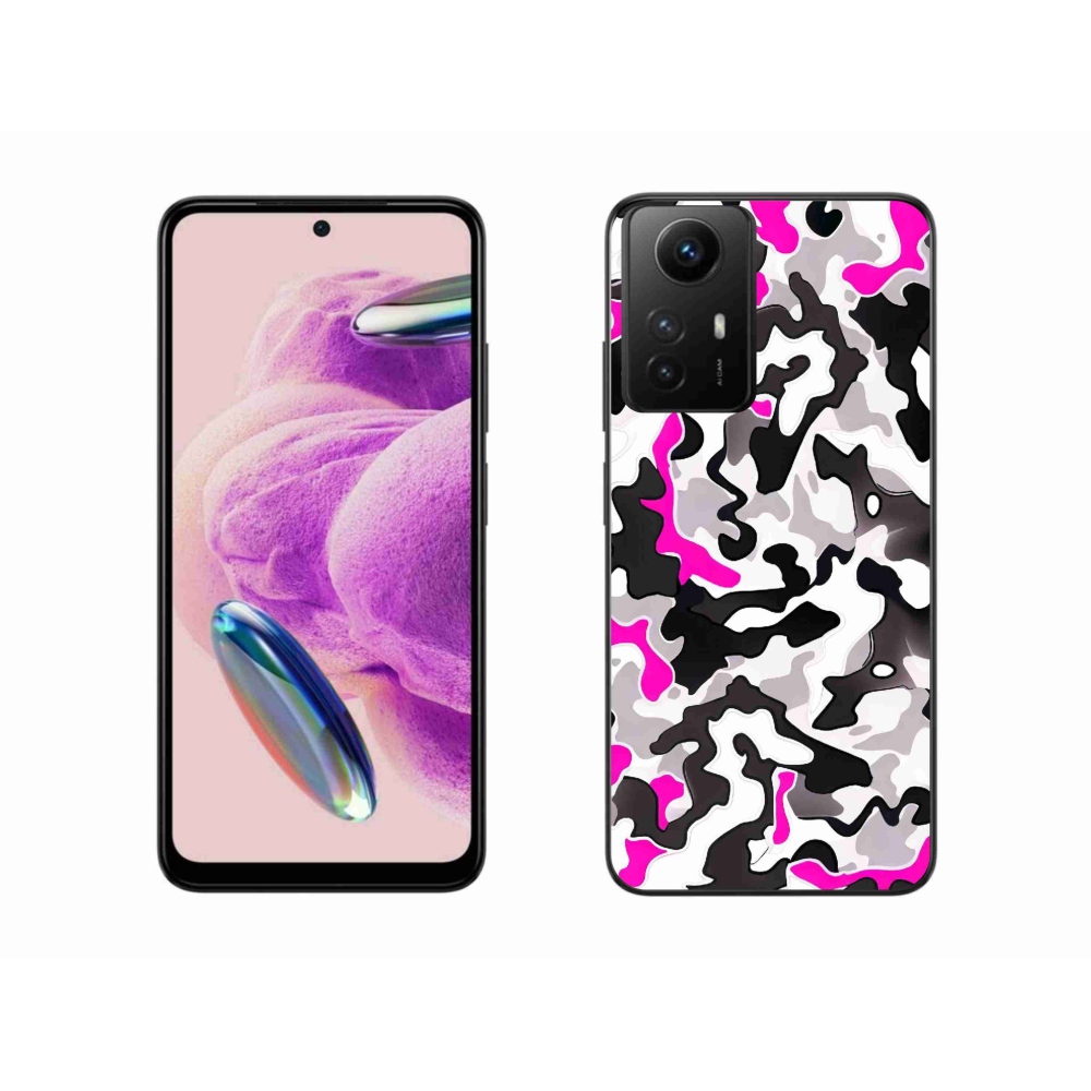 Gelový kryt mmCase na Xiaomi Redmi Note 12S - maskáčový vzor 5