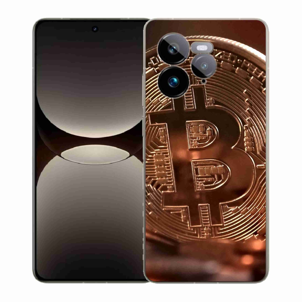 Gelový kryt mmCase na Realme GT 7 Pro 5G - bitcoin