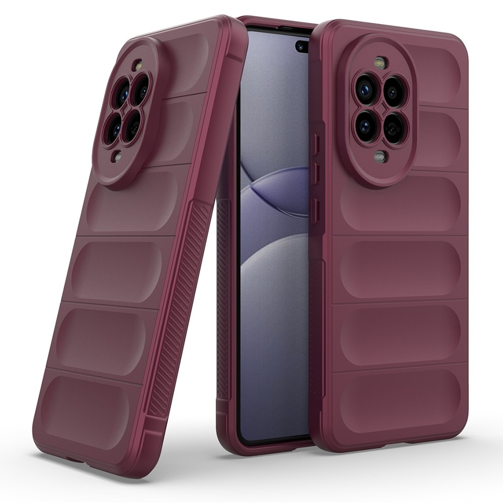 Rugg odolný gelový obal na Huawei Nova 13 Pro 5G - vínový