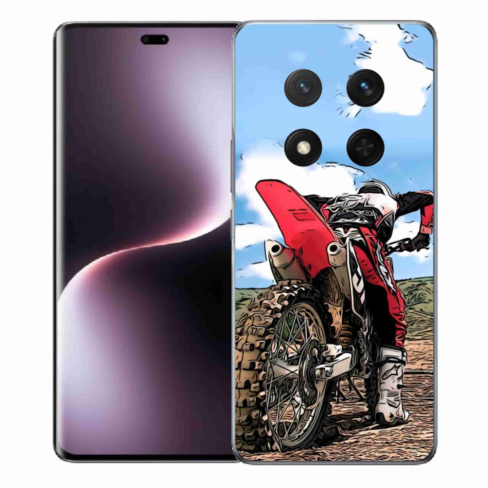 Gelový kryt mmCase na Honor Magic 7 Lite 5G - moto