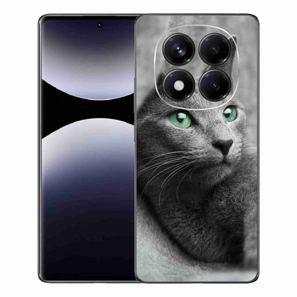 Gelový kryt mmCase na Xiaomi Redmi Note 14 Pro - kočka 2