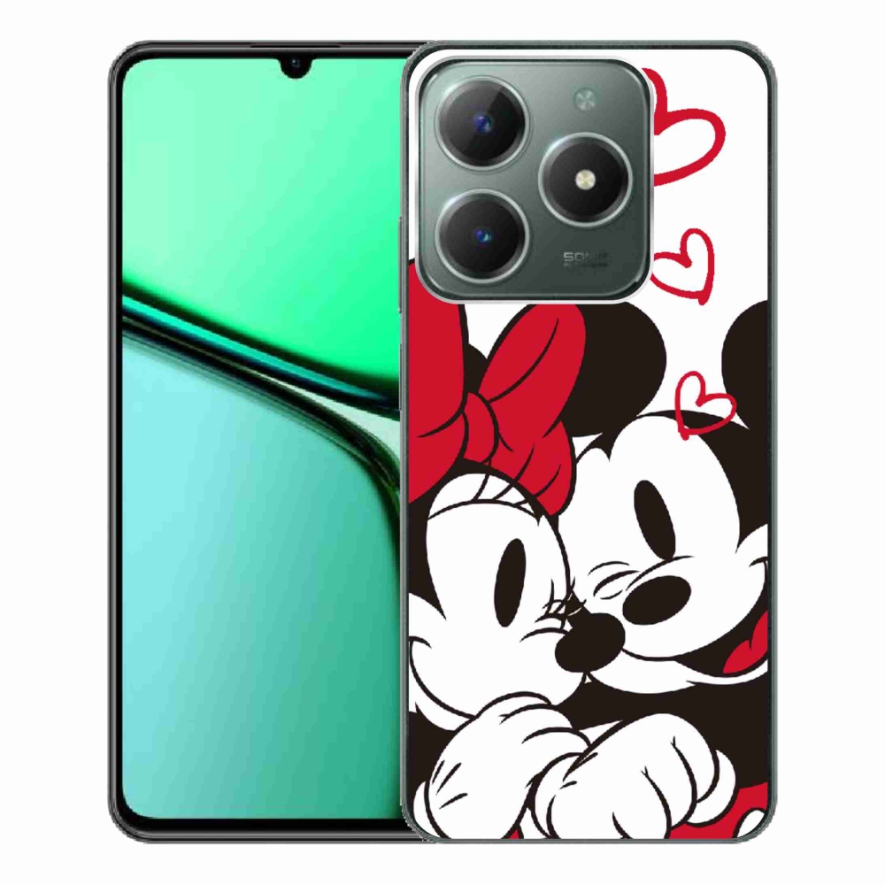 Gelový kryt mmCase na Realme C61 - minnie a mickey