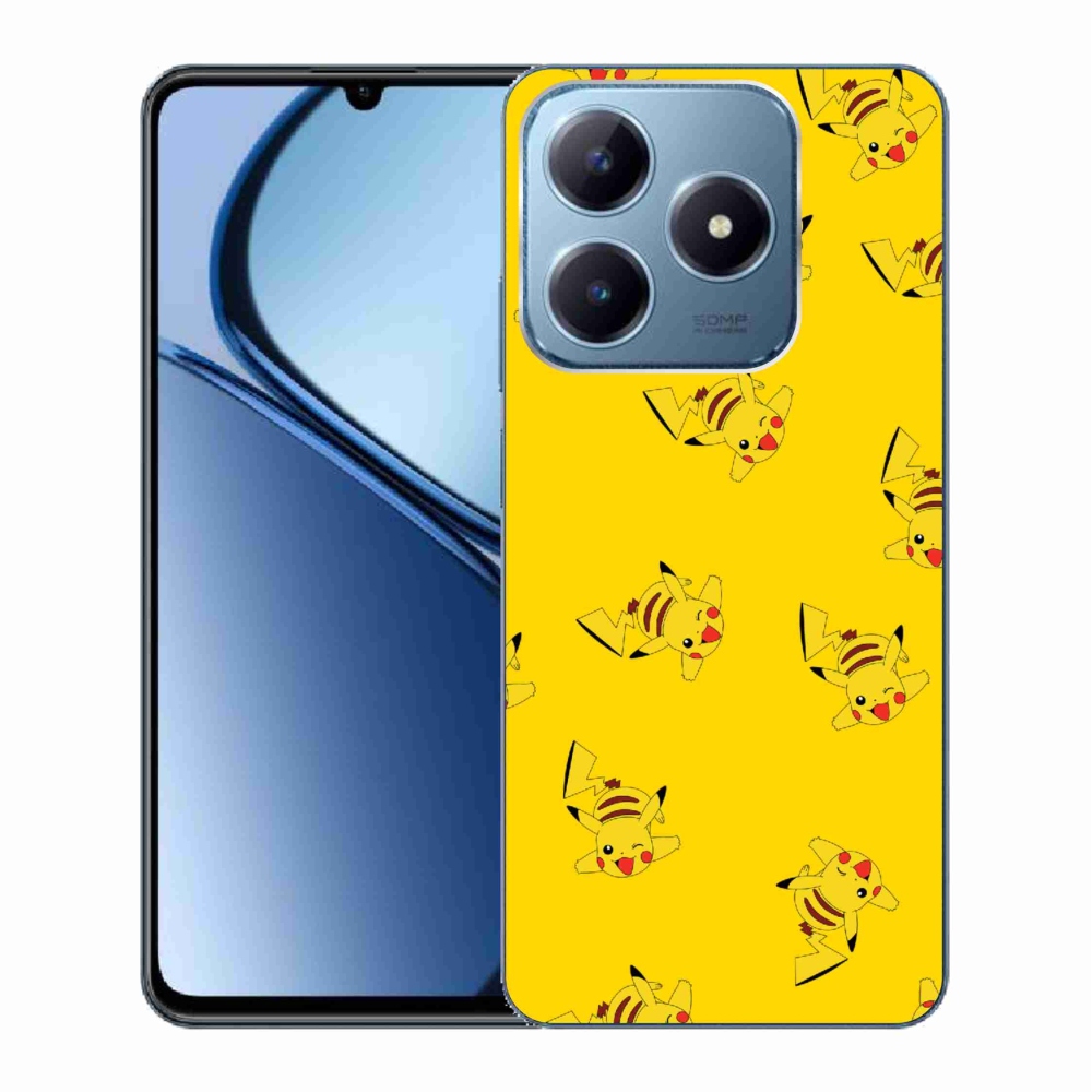 Gelový kryt mmCase na Realme C63 - pikachu