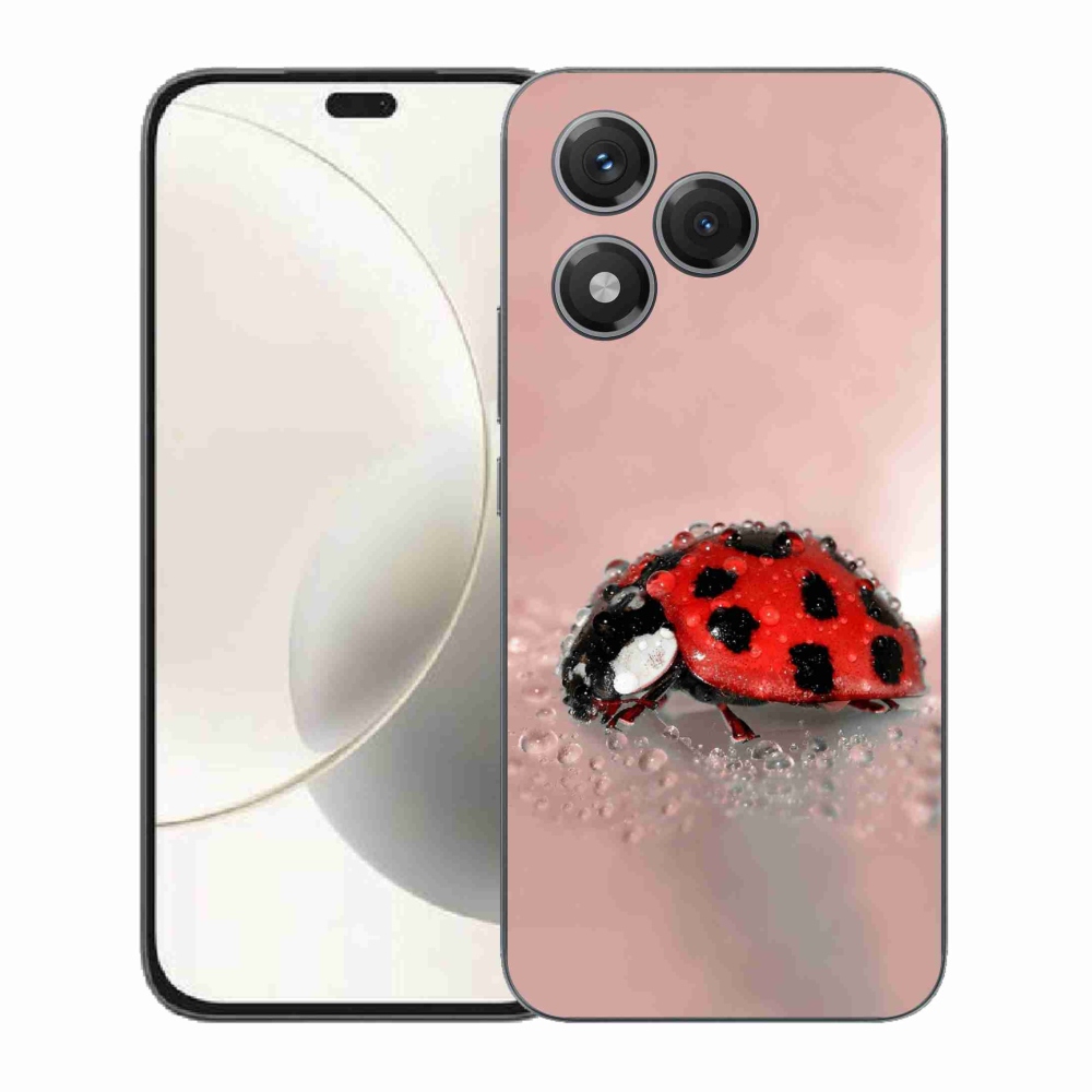 Gelový kryt mmCase na Honor 400 Lite - beruška