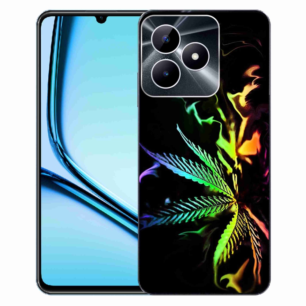 Gelový kryt mmCase na Realme Note 50 - konopí 2