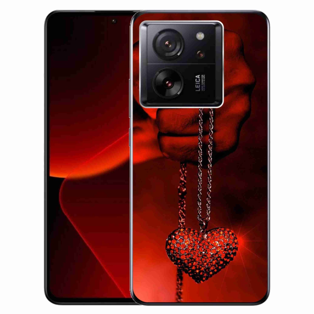 Gelový kryt mmCase na Xiaomi 13T/13T Pro - náhrdelník