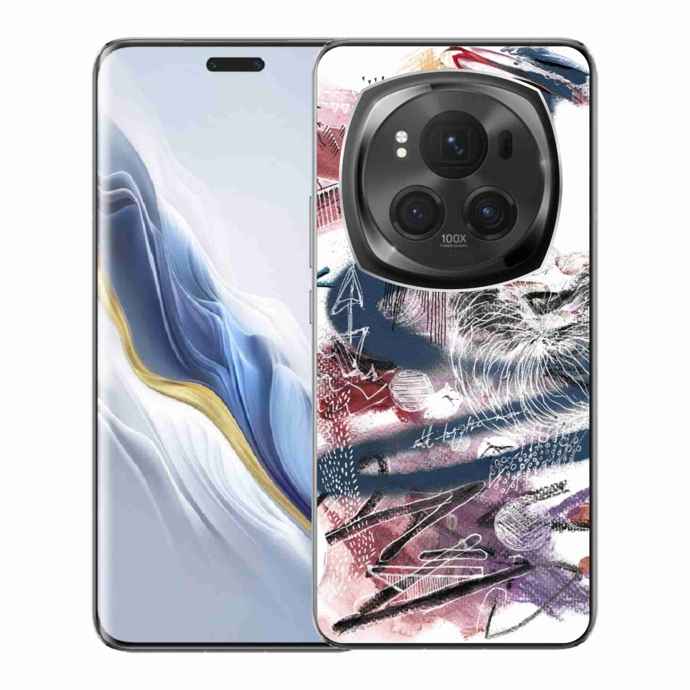 Gelový kryt mmCase na Honor Magic 6 Pro 5G - abstraktní motiv 28