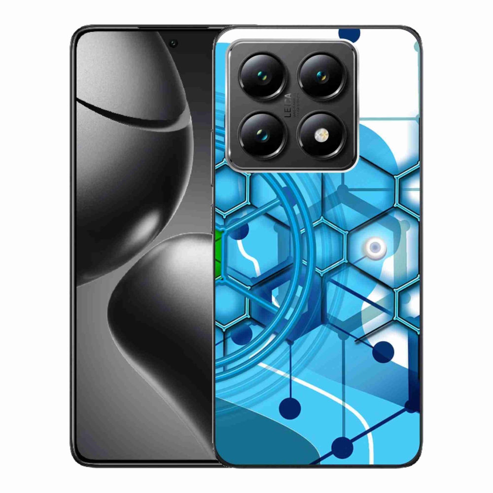 Gelový kryt mmCase na Xiaomi 14T - abstraktní vzor 2