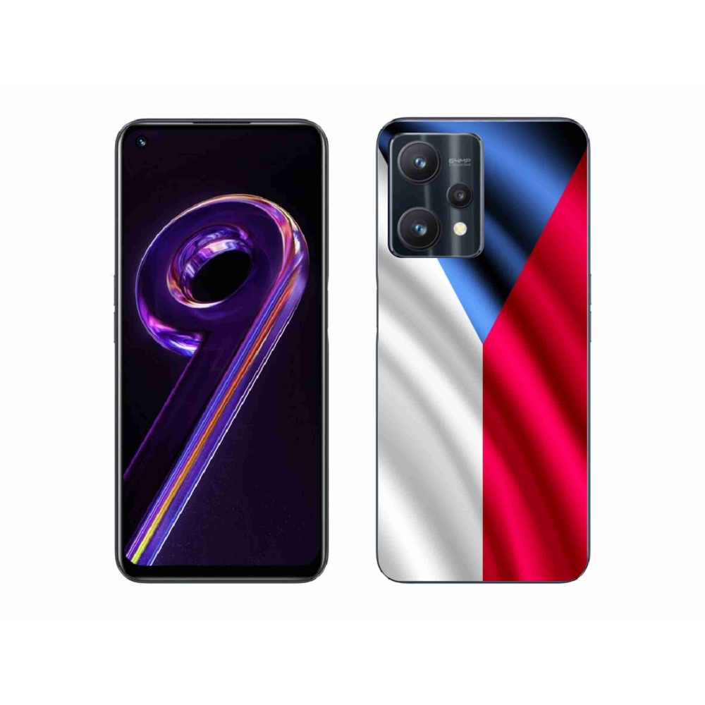 Gelový kryt mmCase na mobil Realme 9 Pro 5G - česká vlajka