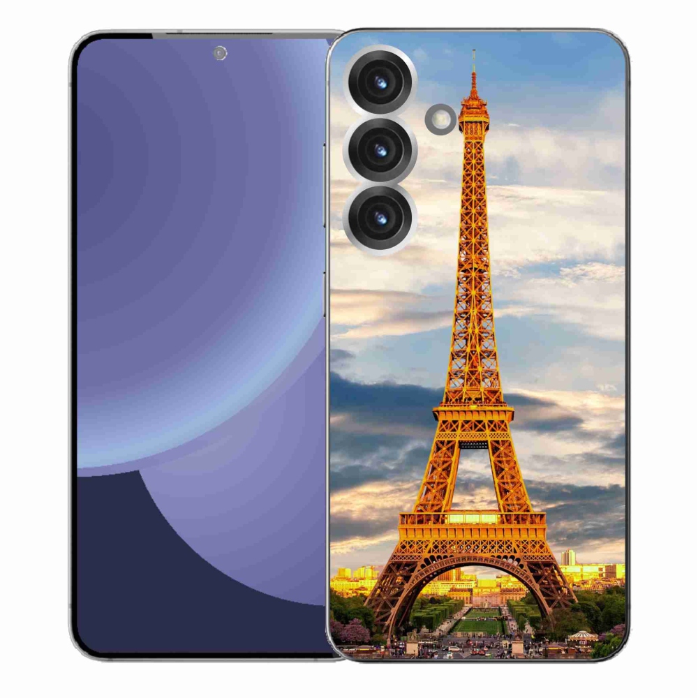Gelový kryt mmCase na Samsung Galaxy S25+ - eiffelova věž 3