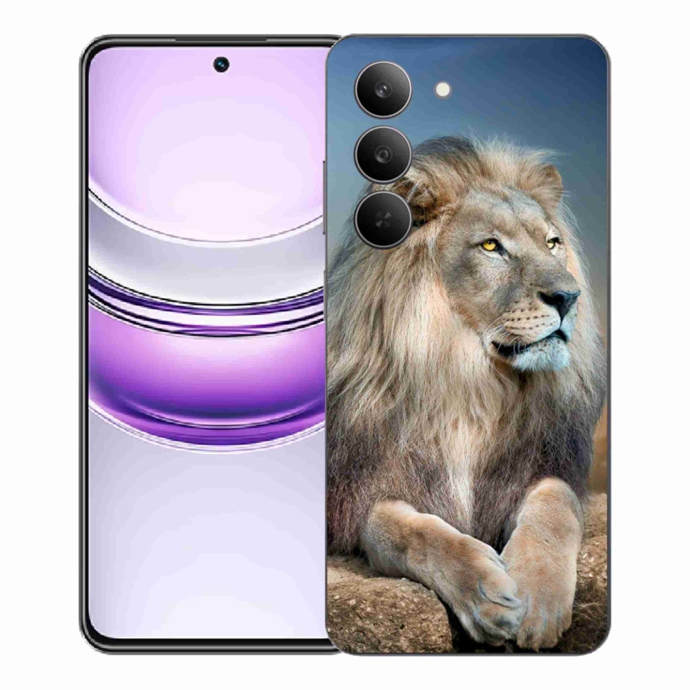 Gelový kryt mmCase na Realme 14x 5G - lev 1