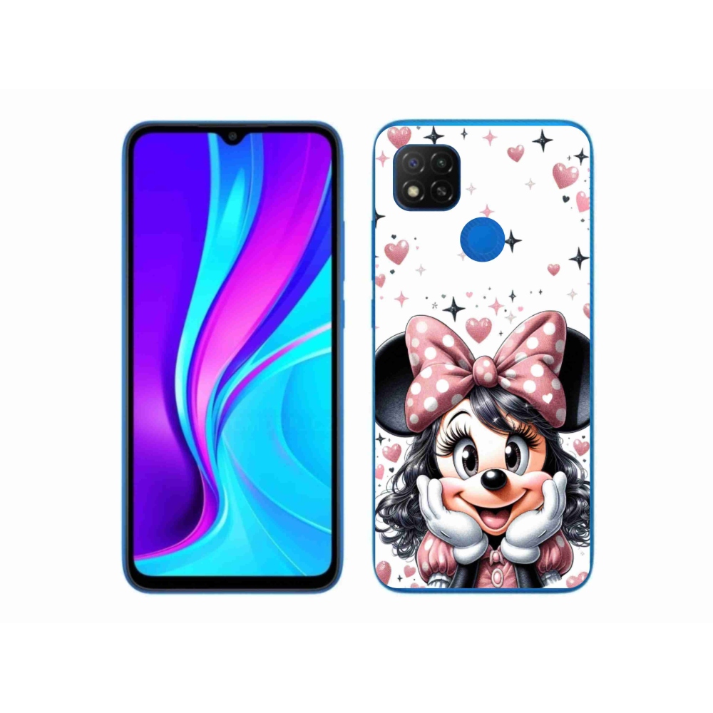 Gelový kryt mmCase na Xiaomi Redmi 9C - minnie