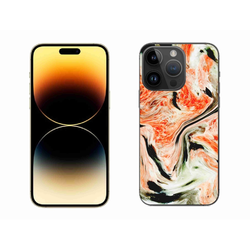 Gelový kryt mmCase na iPhone 14 Pro Max - abstrakt 25