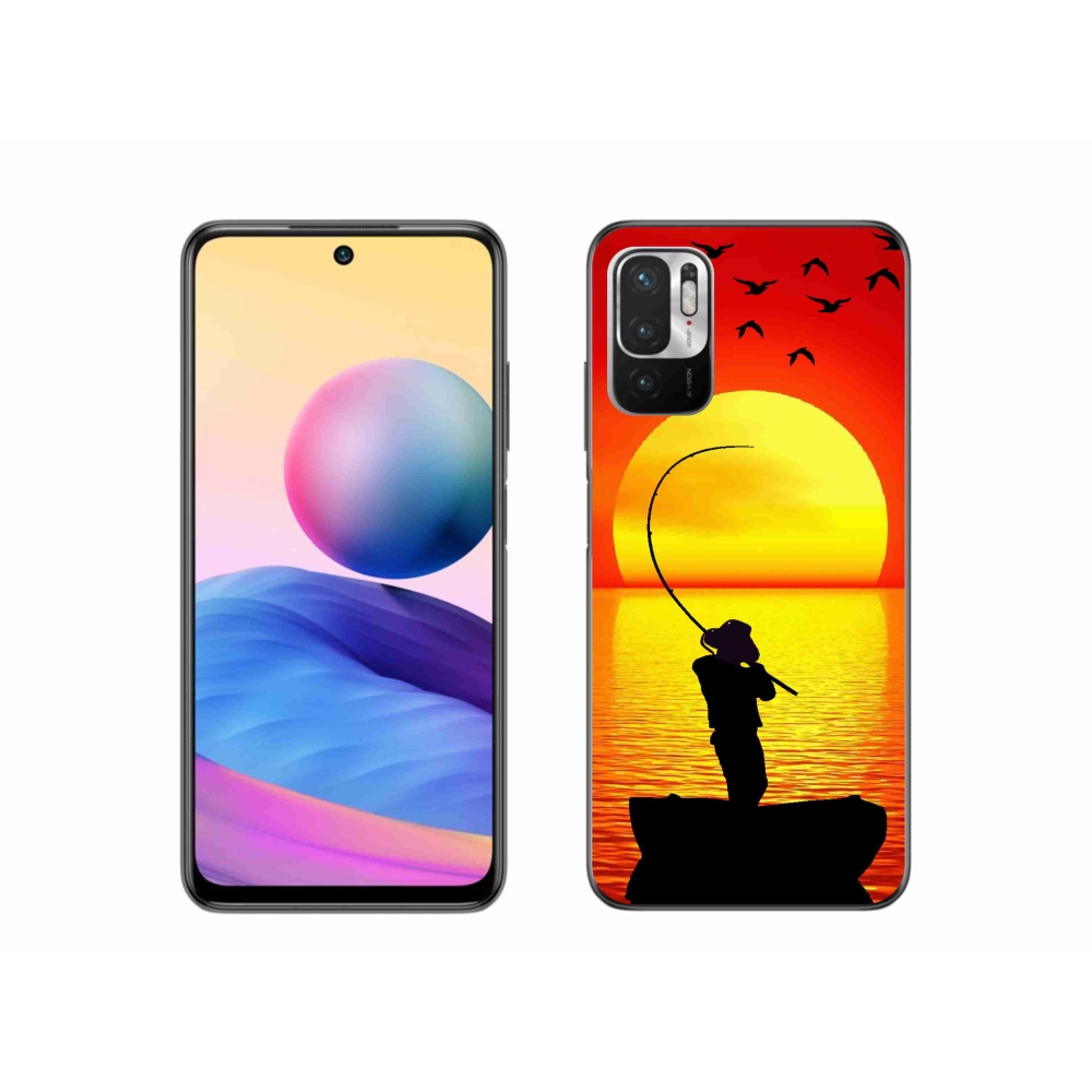 Gelový kryt mmCase na Xiaomi Poco M3 Pro/5G - rybaření