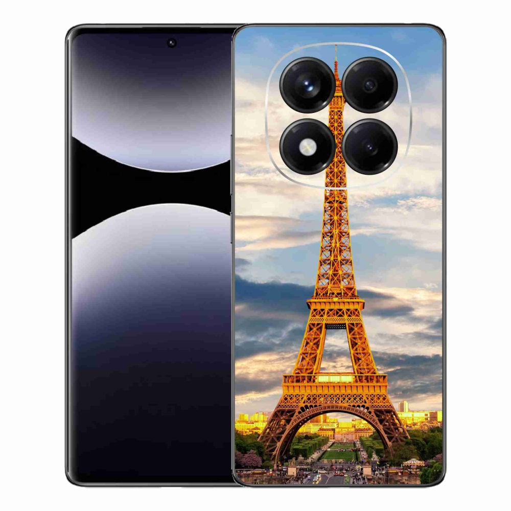 Gelový kryt mmCase na Xiaomi Redmi Note 14 Pro - eiffelova věž 3