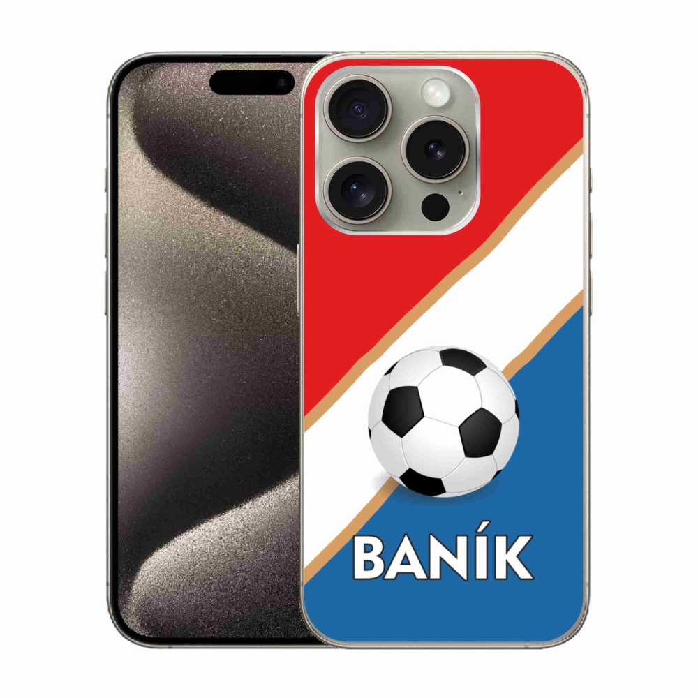 Gelový kryt mmCase na iPhone 15 Pro - Baník