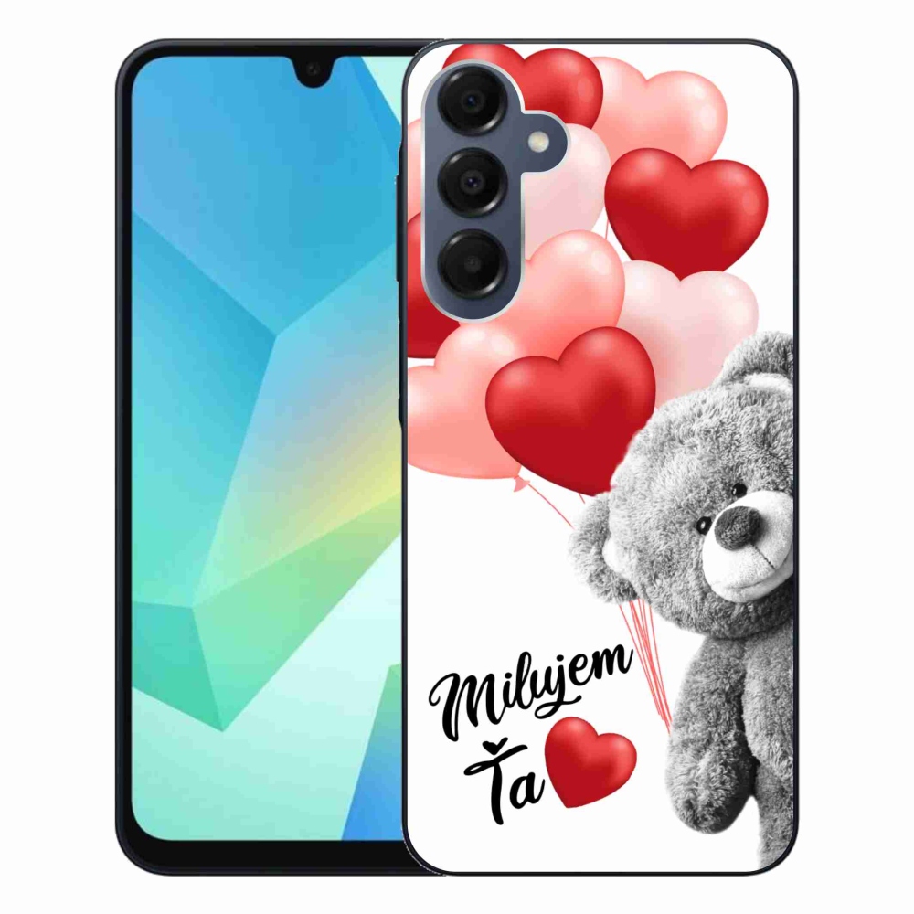 Gelový obal mmCase na Samsung Galaxy A16 4G/5G - milujem Ťa sk