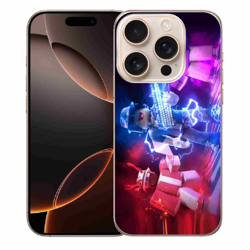 Gelový kryt mmCase na iPhone 16 Pro Max - roblox