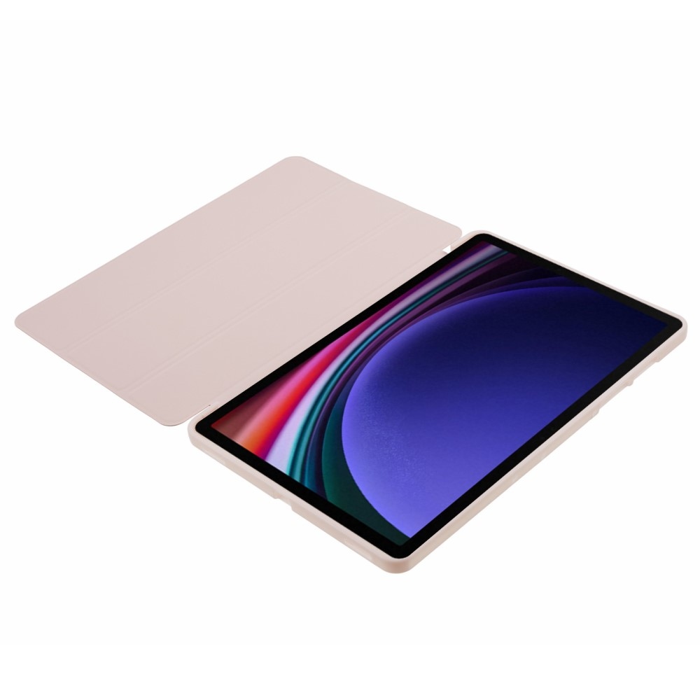 Polohovatelné pouzdro na Samsung Galaxy Tab S9 - růžové