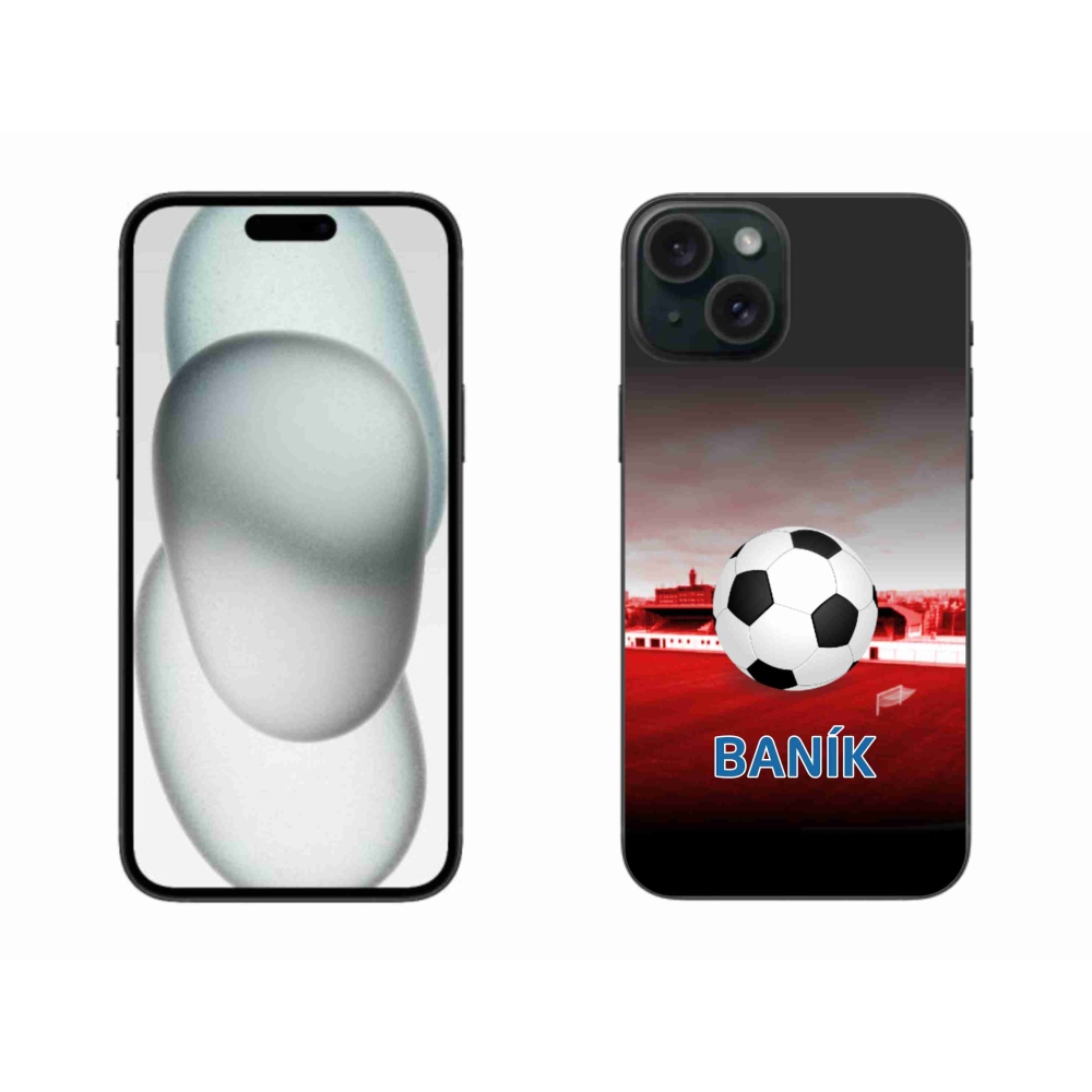 Gelový kryt mmCase na iPhone 15 Plus - baník 1