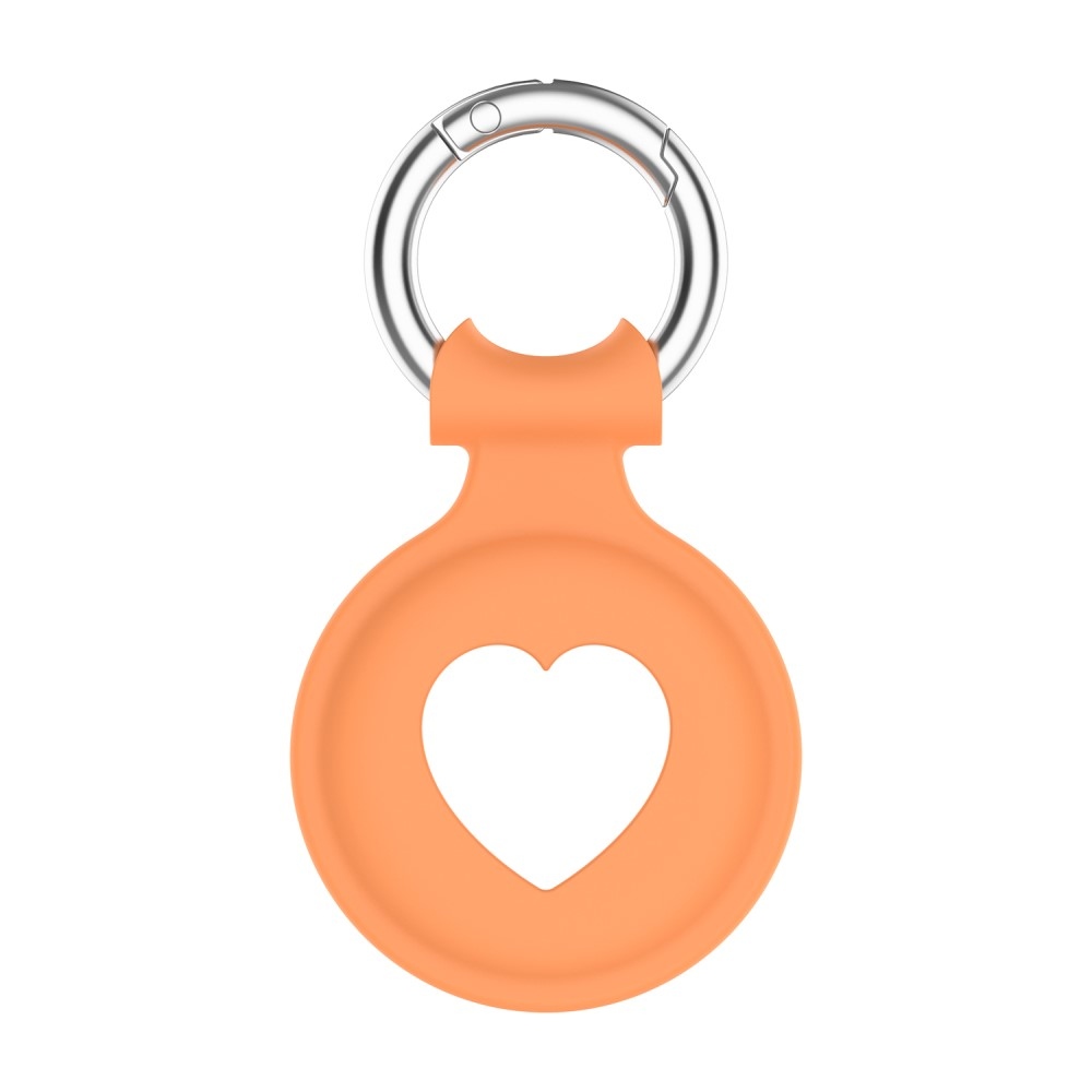 Love silikonový obal pro Apple AirTag - oranžový