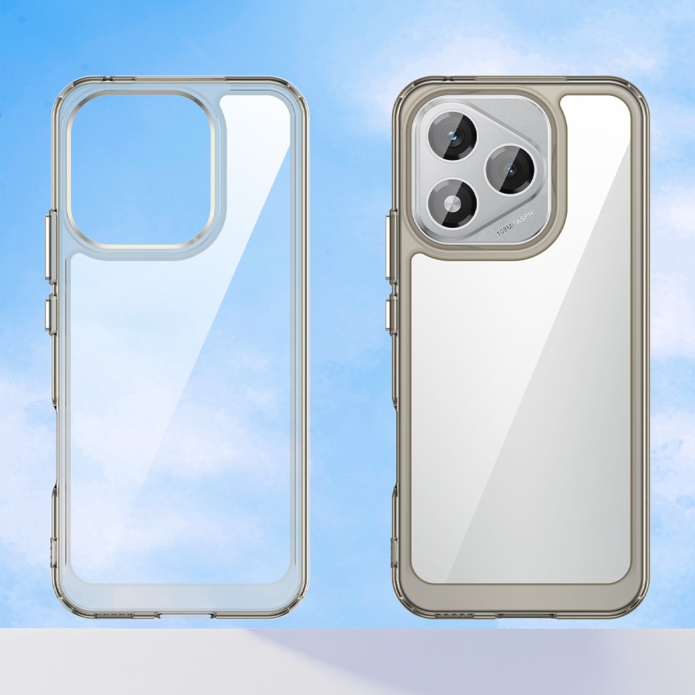 Gelový obal s pevnými zády na Honor 400 Lite - šedý