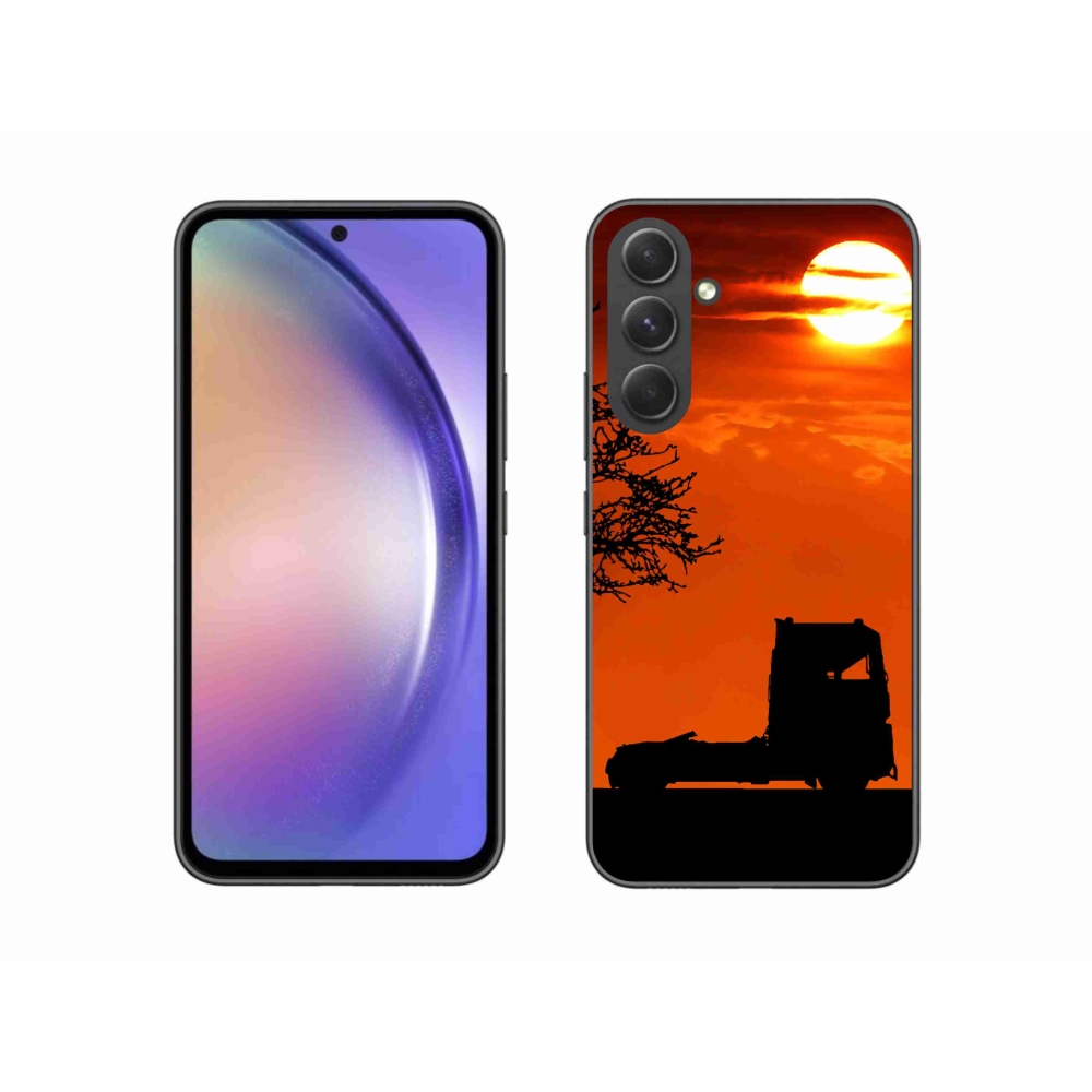 Gelový kryt mmCase na Samsung Galaxy A54 5G - kamion 3
