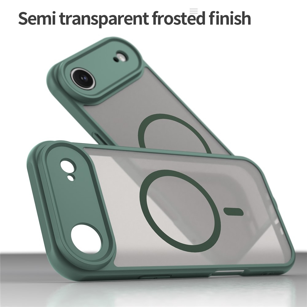 Case matný gelový obal s MagSafe na iPhone 17 Air - zelený