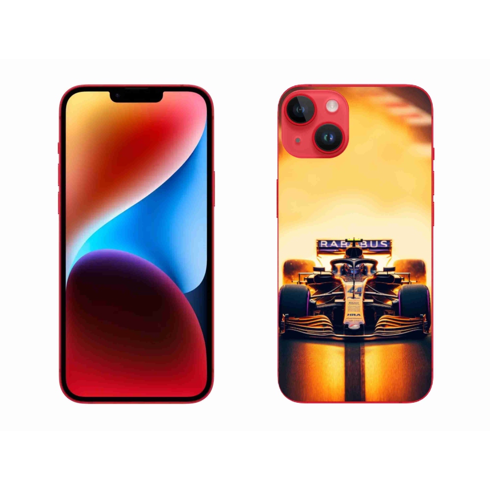 Gelový kryt mmCase na iPhone 14 Plus - formule