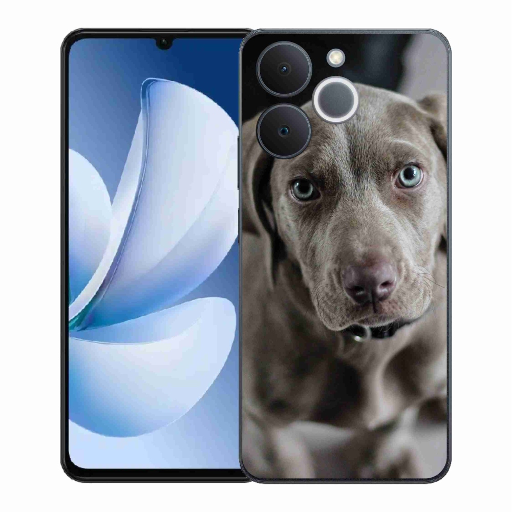 Gelový kryt mmCase na Realme Note 70T - výmarský ohař