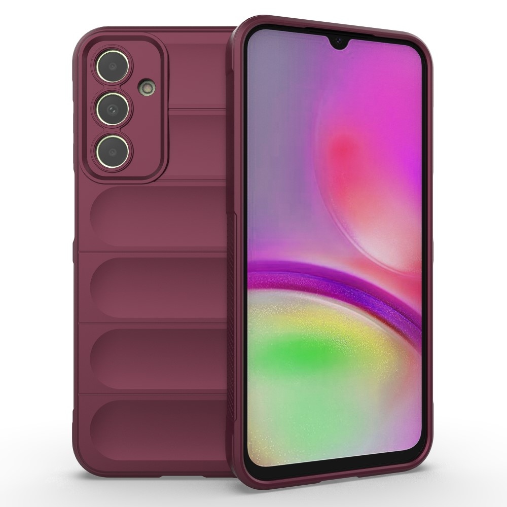 Rugg odolný gelový obal na Samsung Galaxy A25 5G - vínový