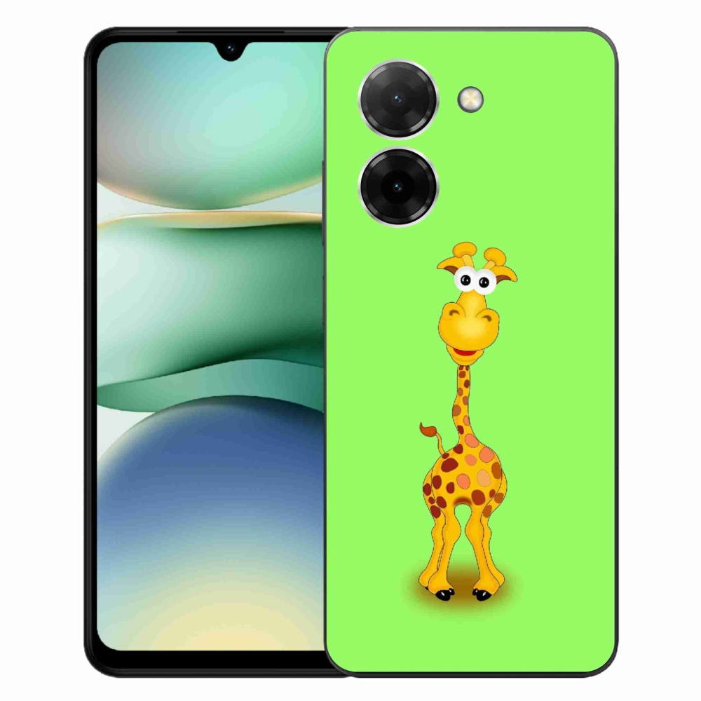 Gelový kryt mmCase na Xiaomi Redmi A5 (171.7x77.8x8.3mm) - kreslená žirafa