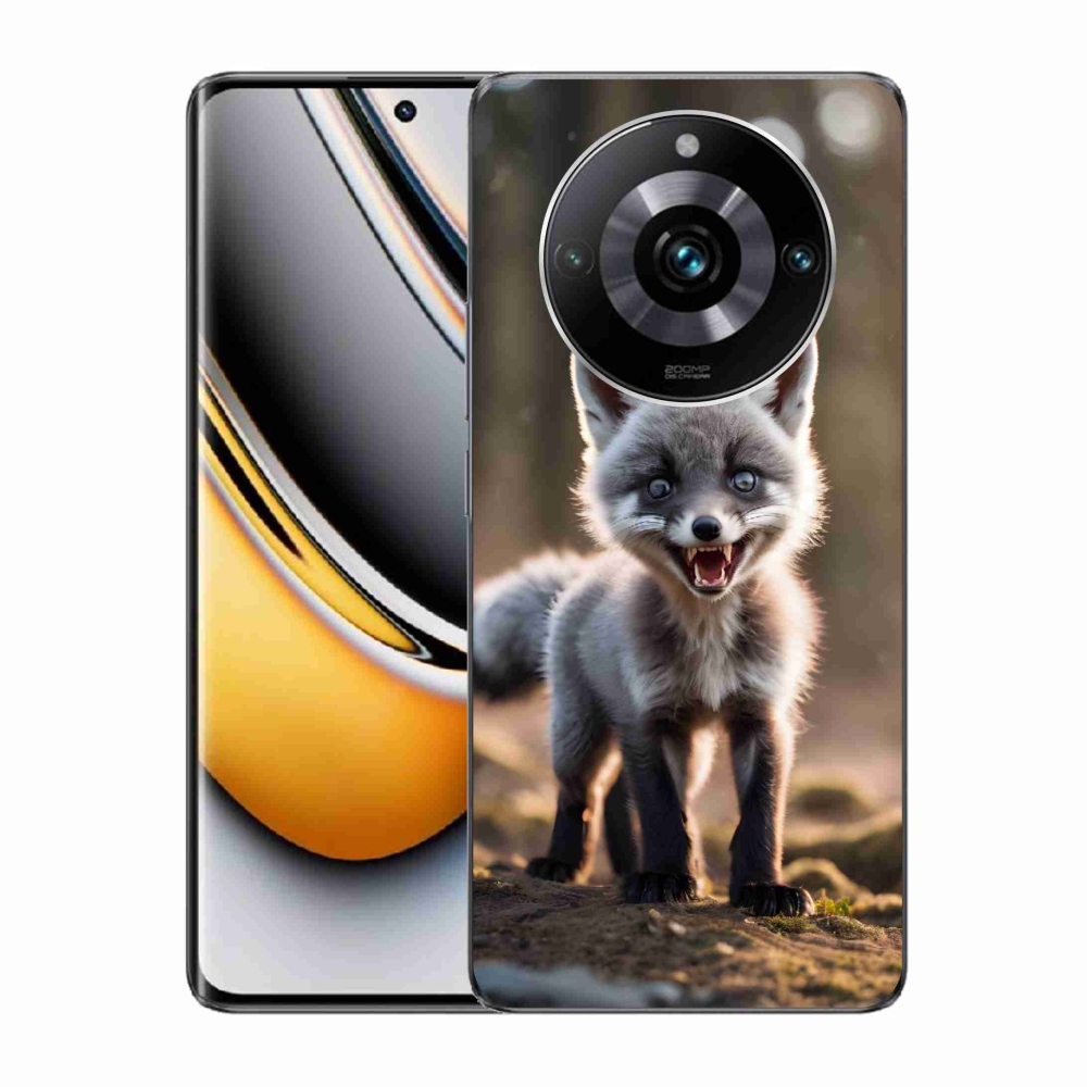 Gelový kryt mmCase na Realme 11 Pro/11 Pro+ - rozzuřená liška