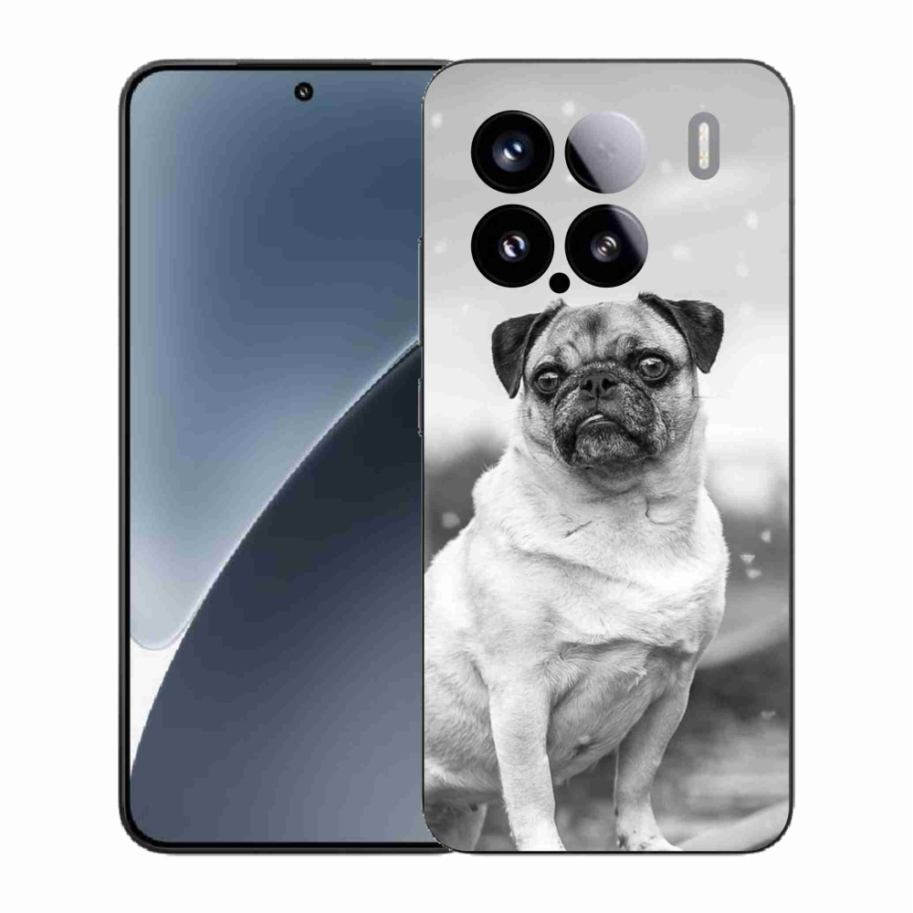 Gelový kryt mmCase na Xiaomi 15 - mops