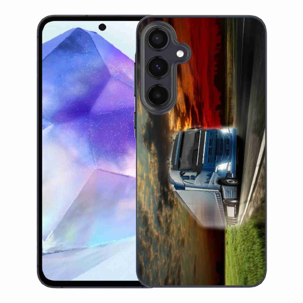 Gelový kryt mmCase na Samsung Galaxy A55 5G - kamion 4