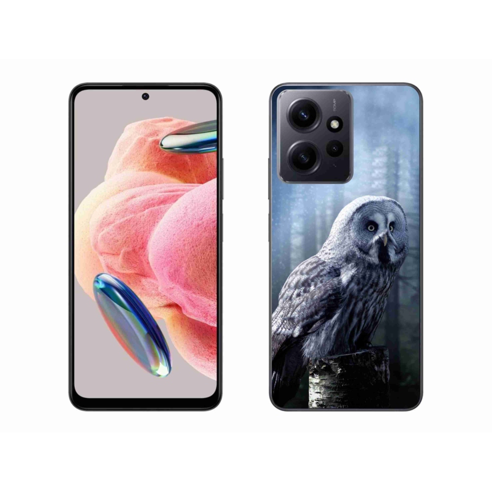 Gelový kryt mmCase na Xiaomi Redmi Note 12 4G - sova