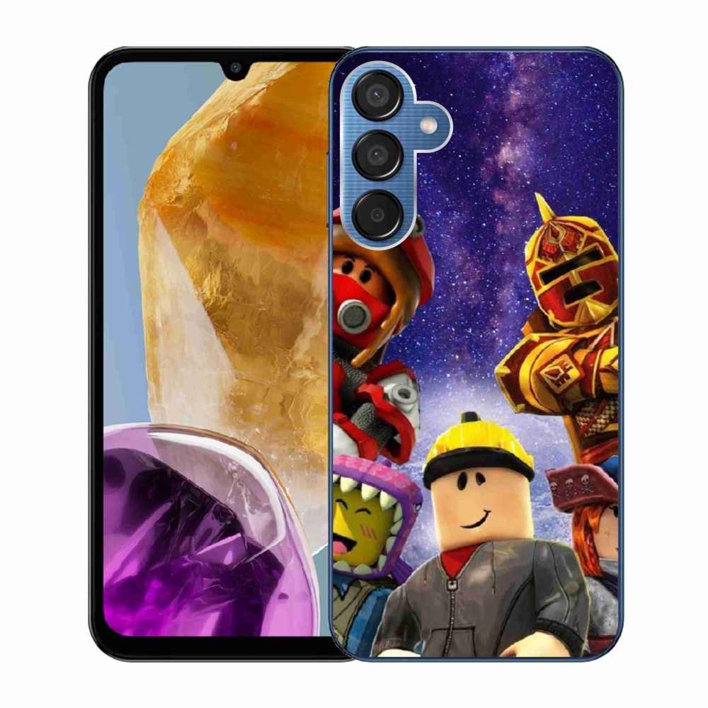 Gelový kryt mmCase na Samsung Galaxy M15 5G - roblox 3