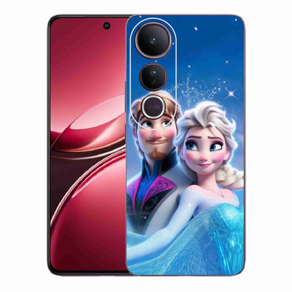 Gelový kryt mmCase na Vivo V50 Lite 4G/5G - ledové království 1
