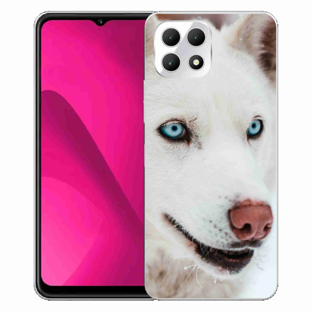 Gelový kryt mmCase na T-Mobile T Phone 2 - psí pohled