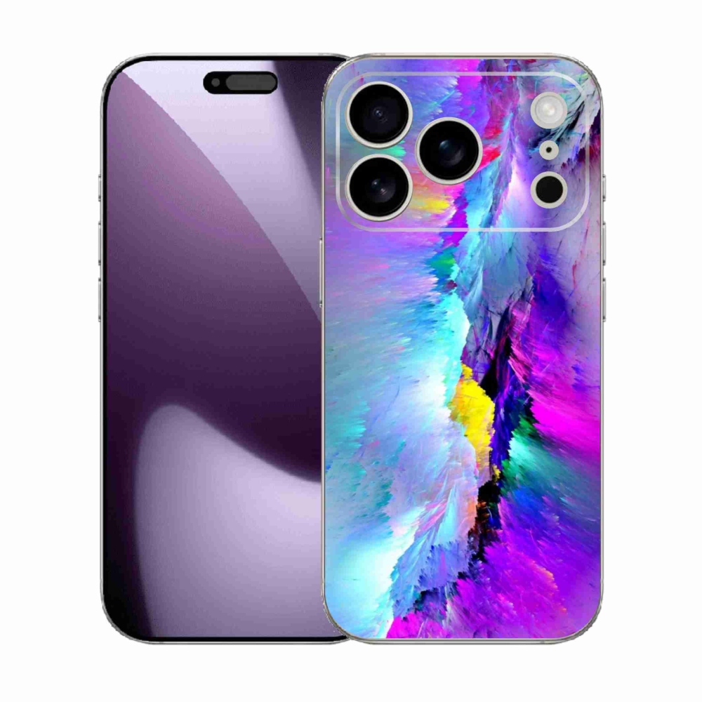 Gelový kryt mmCase na iPhone 17 Pro - abstrakt